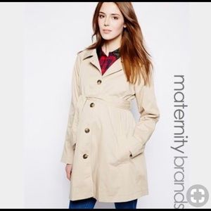 Mamalicious for ASOS Maternity Trench Coat